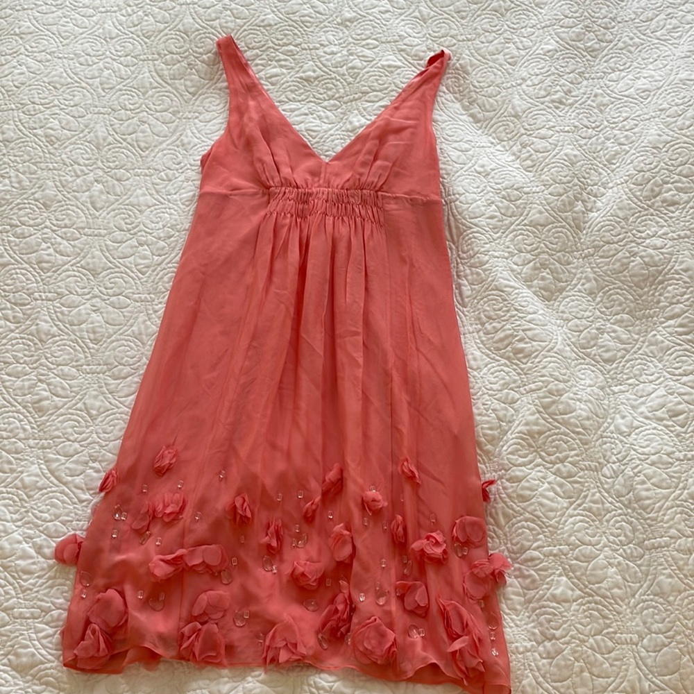 Rebecca Taylor pink cocktail dress